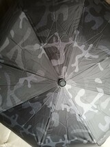 【レア物】wjk　折り畳み　傘　アンブレラ　ブラックカモ柄　未使用に近い　極美品！　完売品！_画像4