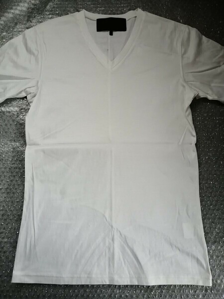 BLACKLINE　ブラックライン　半袖　カットソー　Tシャツ　美品！　サイズ46　ホワイト　