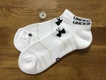 新品アンダーアーマーUNDER ARMOUR レディースソックス3足セット222_画像2