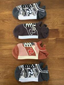 新品ニューバランスnew balance メンズソックス靴下4足セット1126