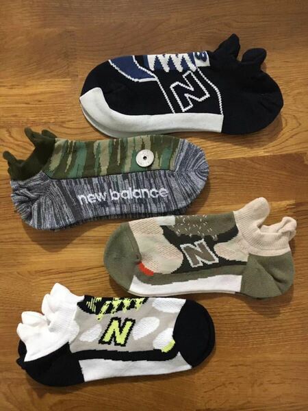 新品ニューバランスnew balance メンズソックス靴下4足セット1085