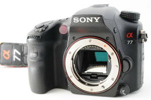 SONY SLT-A77V α77 body digital SLR camera #723