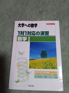 大学への数学【1対1対応の演習】数学1◆東京出版