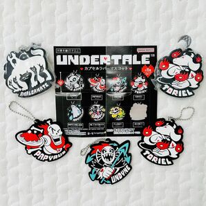 UNDERTALE カプセルラバーマスコット 、アンダイン、トリエル