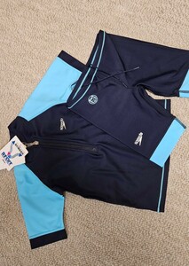  Speed Speedo swimsuit top and bottom set, man size 110cm, Shimajiro collaboration, navy blue 