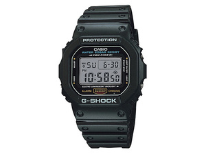 G-SHOCK 腕時計 DW-5600E-1 耐衝撃構造 20気圧防水 ELバックライト ストップウォッチ 報音フラッシュ お祝い ギフト プレゼント