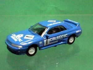 ★中古★食玩★サンクス　スカイラインミニカーコレクション【スカイライン２０００GTR　Racing　BNR32/1991】★