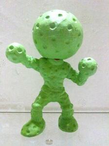 * Capsule toy * Android Kikaider [ kai men green ]*