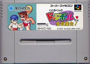 ★スーパーファミコン★カセットのみ★くにおくんのドッジボールだよ全員集合!★ACT★