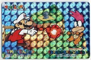 ★トレーディングカード★アニメ★95年スーパーマリオワールド【マリオVSレミー】★