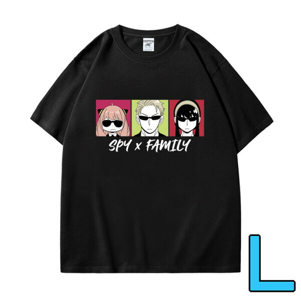 SPY×FAMILY モチーフ Tシャツ Lサイズ