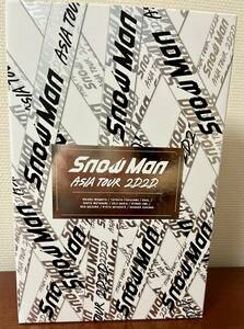 スノーマン ライブ Blu-ray Disc 『Snow Man ASIA TOUR 2D.2D.』＜初回盤＞ ほぼ新品 (ただし専用の外側透明袋は破けたため無し)