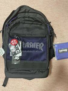 送料無料 新品 未使用 THRASHER スラッシャー THR-178 Backpack 33L リュック 鞄 男女兼用 スケーターブランド