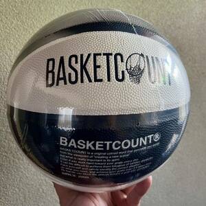 バスケットカウント BASKETCOUNT バスケットボール 7号 白黒　生産終了品　最終値下げ