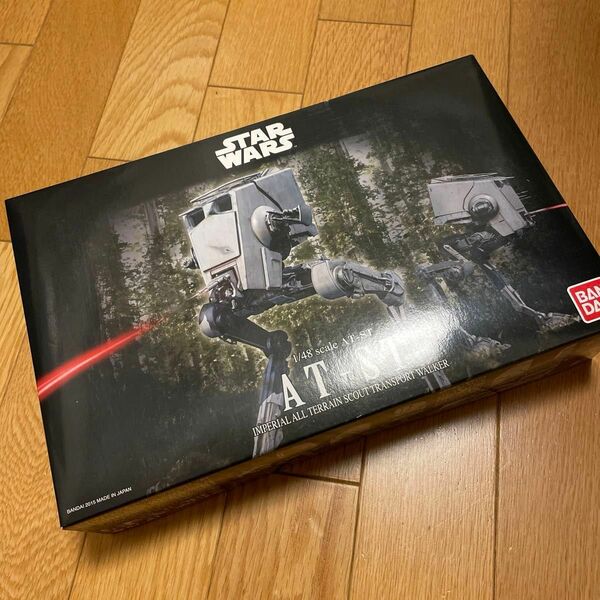 バンダイ スターウォーズ AT-ST （1/48スケール STAR WARS）未開封品