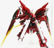 ROBOT魂 MSN-06S シナンジュ R-Number 079 2体 自作リアルマーキング RX-0 ユニコーンガンダム (デストロイモード) フルアクションver. _画像5