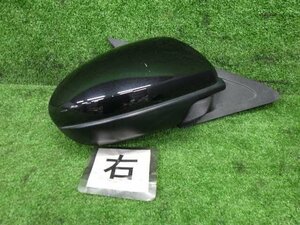 ★ 即決あり H24年 アクセラ DBA-BL5FW 右 ドアミラー サイドミラー B38N-69-12ZK 黒パール 16W [ZNo:05025887]