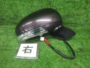 * prompt decision equipped H25 year Prius DAA-ZVW30 right door mirror side mirror 87910-47300 purple 9AH [ZNo:05023964]
