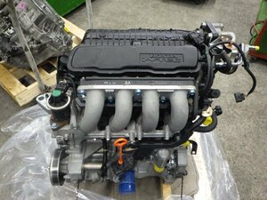 ★ 低走行!! H20年 フィット DBA-GE6 エンジン L13A-407 V-TEC 実走22,911km 動作確認済 ※個人宅不可(福山通運支店止め)[05015389]