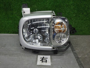 ★ 即決あり H20年 キューブ YZ11 Z11 後期 純正 右 HID ヘッド ライト ICHIKO/イチコー/1802 中古 [ZNo:03014913]