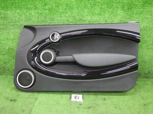 # H20年 BMW MINI ミニ R56 ABA-MFJCW ジョンクーパーワークス 右H 純正 右 ドアトリム 内張り 中古 [ZNo:05027207]