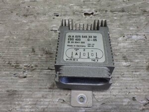 # prompt decision equipped H14 year Benz SLK230 R170 GH-170449 fan control unit A0255453332 used [ZNo:04011775]