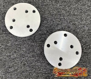 new goods immediate payment wheel spin na- for spacer 19.5 -inch *22.5 -inch for thickness 11.5mm 2 pieces set aluminium deco truck retro S0495D