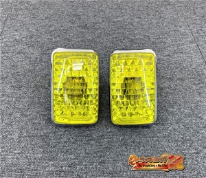  door side marker lamp lemon yellow Fuso NEW/17 Super Great for left right set truck parts deco truck Showa era M0879P