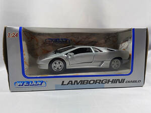 WELLY Welly 1/24 LAMBORGHINI DIABLO Lamborghini Diablo silver silver 