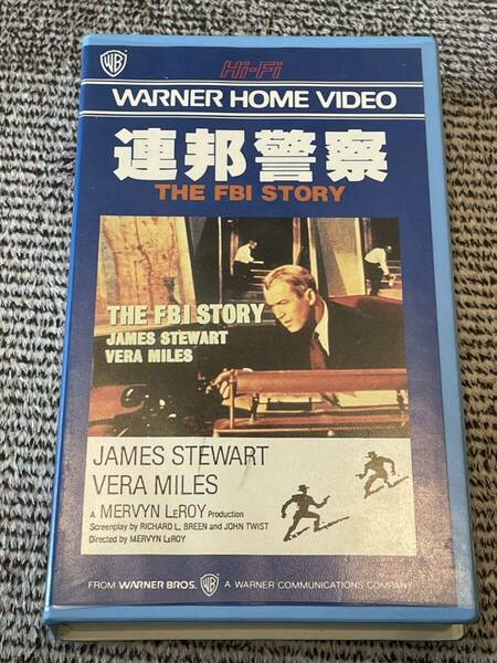 即決！早い者勝ち！DVD未発売■廃盤VHS■希少ビデオ■名優ジェイムズ・スチュアート主演『連邦警察』