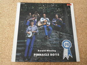 ◎The Pinnacle Boys　ピナクル・ボーイズ★Award Winning/日本ＬＰ盤☆シート