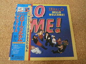 ◎The Dooleys　ザ・ドゥーリーズ★Hello Welcome! - Greatest Hits/日本ＬＰ盤☆シート　Gatefold