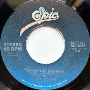 【試聴 7inch】The Clash / Rock The Casbah 7インチ 45 ギターポップ ネオアコ フリーソウル サバービア