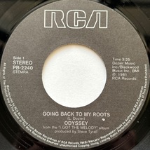【試聴 7inch】Odyssey / Going Back To My Roots 7インチ 45 muro koco フリーソウル サバービア Richie Havens Lamont Dozier_画像3