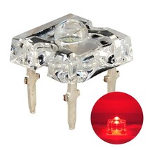 LED 発光ダイオード FLUX 3mm 赤色 4500-5600mcd 50個_画像1