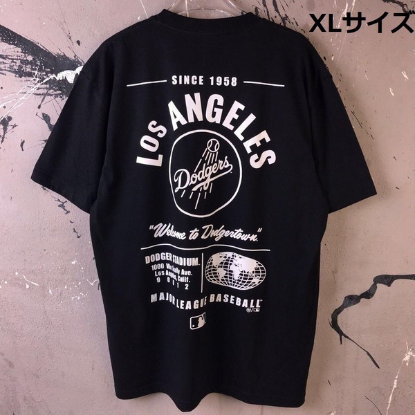 即決　新品　送料無料　ロサンゼルス　ドジャース　LA　半袖　Tシャツ　XL　大リーグ　MLB　野球　夏T　大谷翔平　野球　スタジアム