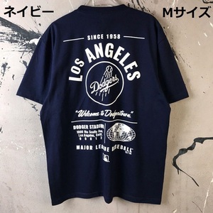 即決　新品　送料無料　ロサンゼルス　ドジャース　LA　半袖　Tシャツ　M　大リーグ　MLB　野球　大谷翔平　夏　野球観戦　レジャー