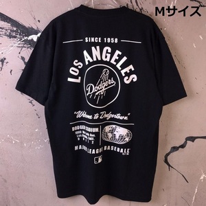 即決　新品　送料無料　ロサンゼルス　ドジャース　LA　半袖　Tシャツ　M　大リーグ　MLB　野球　大谷翔平　二刀流　メジャーリーグ　