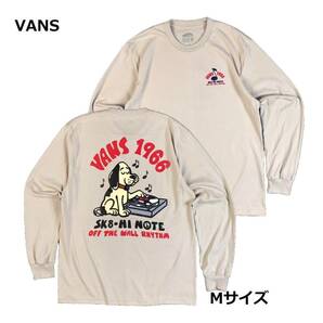 即決　新品　送料無料　バンズ　VANS　長袖　ロンT　Tシャツ　Mサイズ　カリフォルニア　CA　LA　DJドッグ　ストリート系　夏　キャンプ