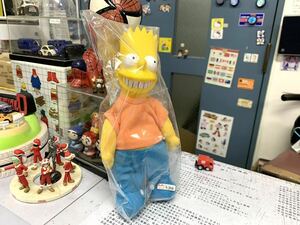 ◆◆爆レア！◆超可愛い！◆シンプソンズの『長男バート君』ソフビぬいぐるみ◆絶版？中古者◆委託〜保管【BOX箱市】