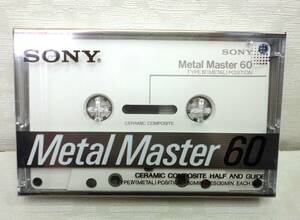 ★即決!【新品・未開封】 SONY ソニー カセットテープ Metal Master 60 メタルマスター 60分 1本 ★