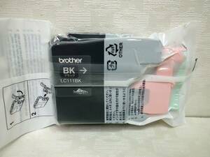 ★即決! 送料140円 brother ブラザー 純正インクカートリッジ LC111BK ブラック 黒 純正品 1個 ★