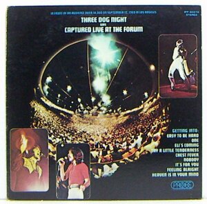 LP,スリードックナイト　THREE DOG NIGHT　白熱のライヴ!