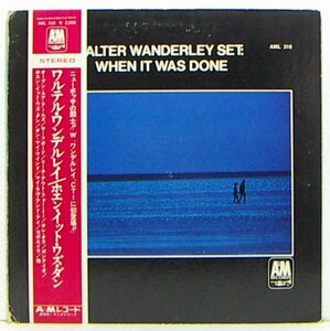 LP,ワルターワンダレイ　WALTER WANDERLEY　ホエンイットワズダン　ジャケット不良