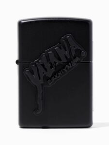 矢沢永吉 新品ZIPPO(フデ/羽ロゴ)ブラック ジッポ オイルライター 喫煙具 