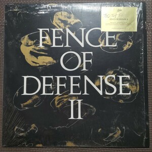 ステッカー帯付1LP フェンス オブ ディフェンス / fence of defence Ⅱ 28・3H-319 シュリンク アンケートハガキ