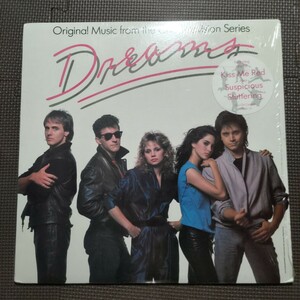 米盤1LP DREAMS original music from the CBS television series シュリンク ステッカー