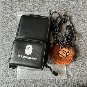 BAPE KIDSじゃばら式CAMOスマホショルダー&マイロコインケースバッグ