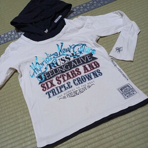 RUSS.K long sleeve T shirt Parker man 140cm