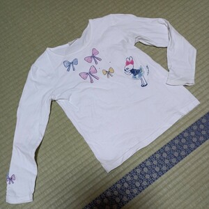 120cm KP knitted Planner long sleeve T shirt tops cut and sewn mimi Chan girl 